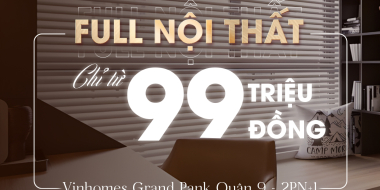 Vinhome Grandpark Quận 9 - 2PN + 1