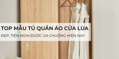 Top Mẫu Tủ Quần Áo Cửa Lùa Đẹp, Tiện Nghi Được Ưa Chuộng Hiện Nay