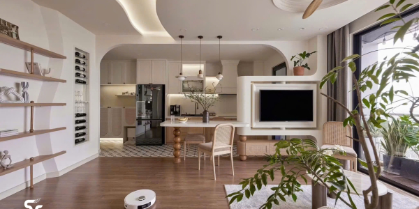 THI CÔNG NỘI THẤT CĂN HỘ MIZUKI PARK | KHÔNG GIAN MODERN JAPANDI| T&T Furniture