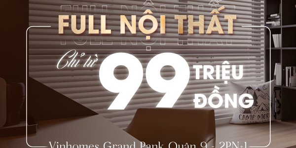 Công Trình Nội Thất BS11 Vinhome Grandpark Quận 9 - 2PN+ 70m2 