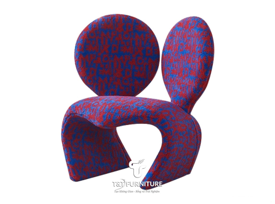 Mickey Ear Design Single Sofa Leisure Chair – Ghế Thư Giãn Nghệ Thuật Độc Đáo