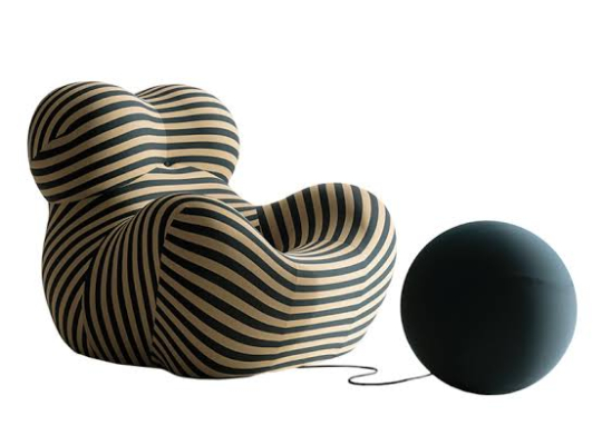 Ghế Thư Giãn Big Mama Lounge Chair – Điểm Nhấn Nghệ Thuật Cho Không Gian Sống Đẳng Cấp