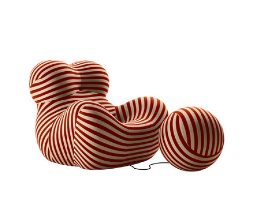 Ghế Thư Giãn Big Mama Lounge Chair – Điểm Nhấn Nghệ Thuật Cho Không Gian Sống Đẳng Cấp