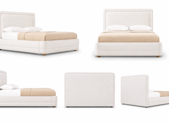 JAMS Bed – Giường Bọc Nệm Cao Cấp Hiện Đại | T&T Furniture Sản Xuất