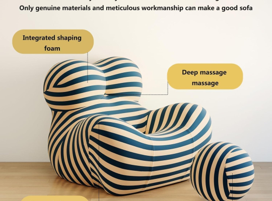 Ghế Thư Giãn Big Mama Lounge Chair – Điểm Nhấn Nghệ Thuật Cho Không Gian Sống Đẳng Cấp