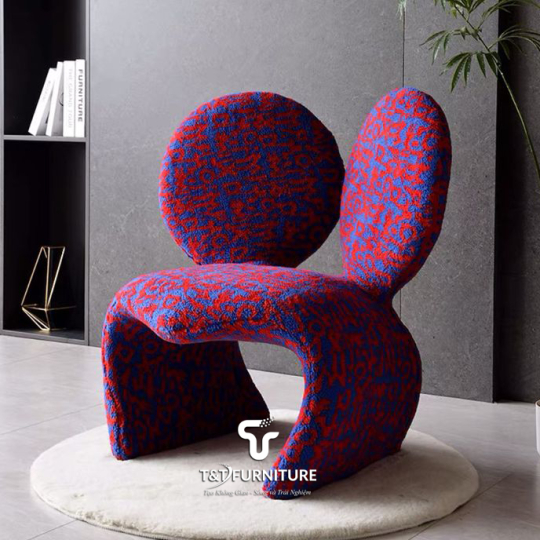 Mickey Ear Design Single Sofa Leisure Chair – Ghế Thư Giãn Nghệ Thuật Độc Đáo